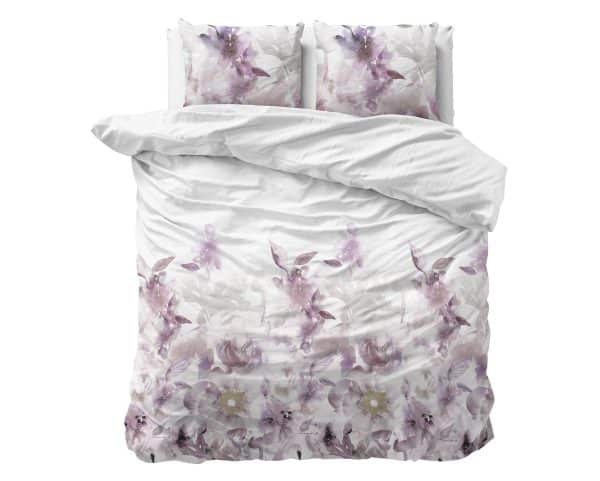 Elvira sengesæt, lilla 240 x 220 cm
