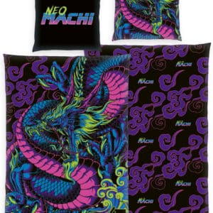 Neo Machi Dragon sengetøj 140 x 200 cm - 100 procent bomuld